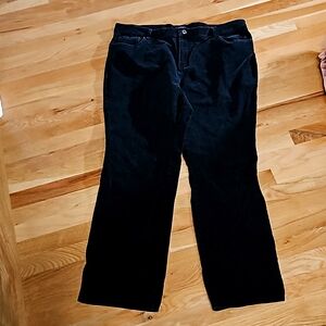 Black Sonoma Corduroy Pants Size 20W
